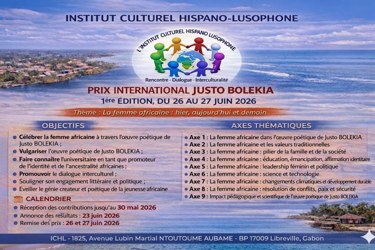 Prix international JUSTO BOLEKIA	